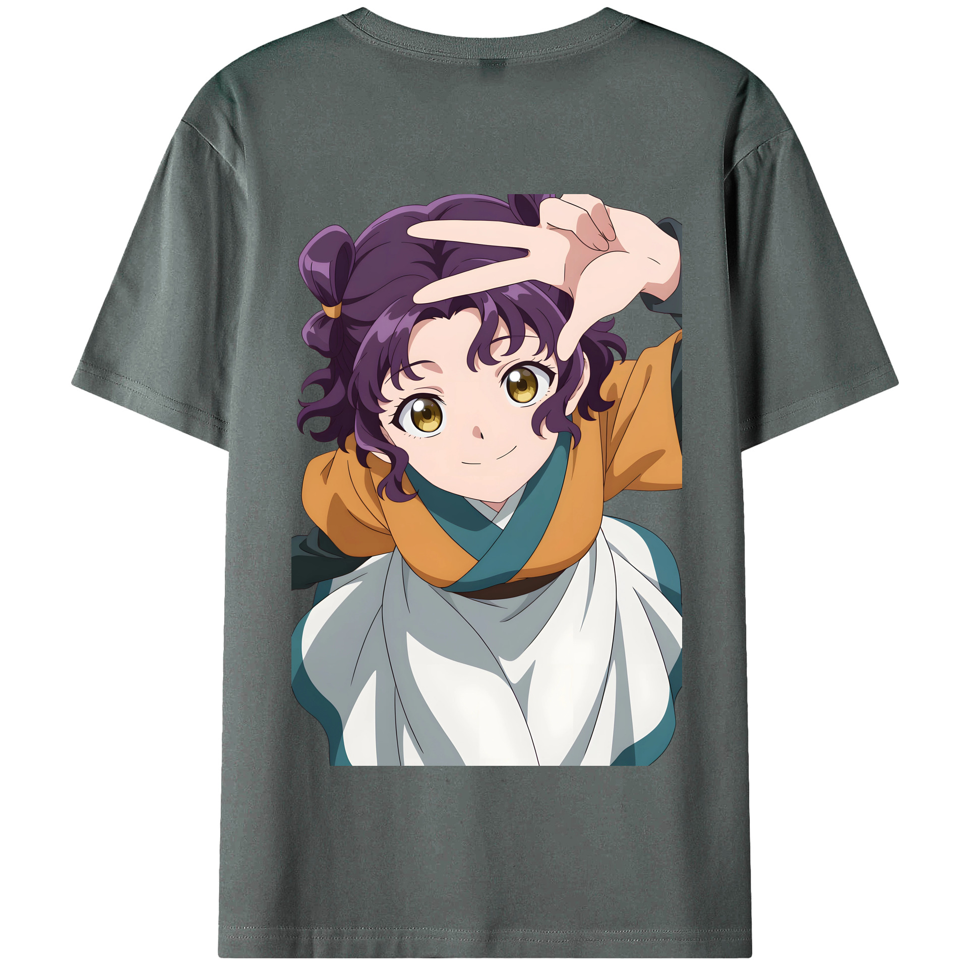 （画像用） 薬屋のひとりごと The Apothecary Diaries 綿100％半袖Tシャツ（背面プリント）